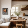 Red Fox Study by Anthony Dobson, limited edition print, in room