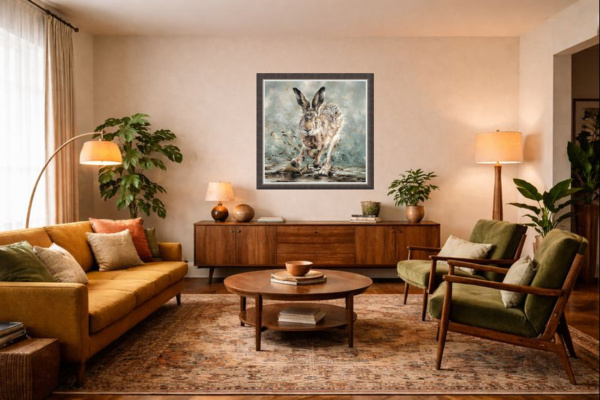 Splosh! by Anthony Dobson, limited edition print, in room