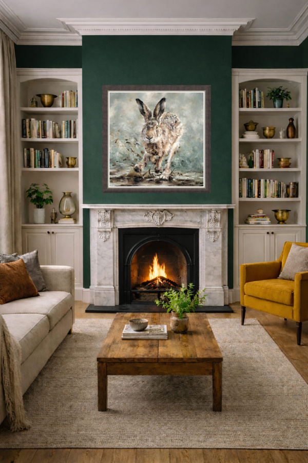 Splosh! by Anthony Dobson, limited edition print, in room