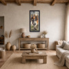 Ahead of the Pack by Anthony Dobson, limited edition print, in room