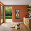 Ahead of the Pack by Anthony Dobson, limited edition print, in room