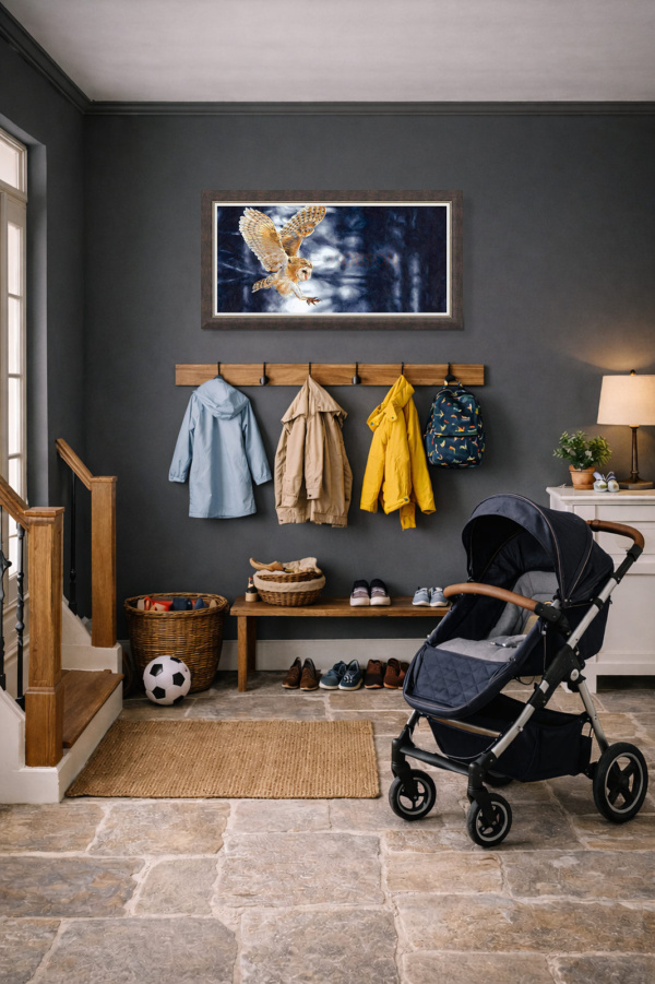 Stealth by Anthony Dobson, limited edition print, in room