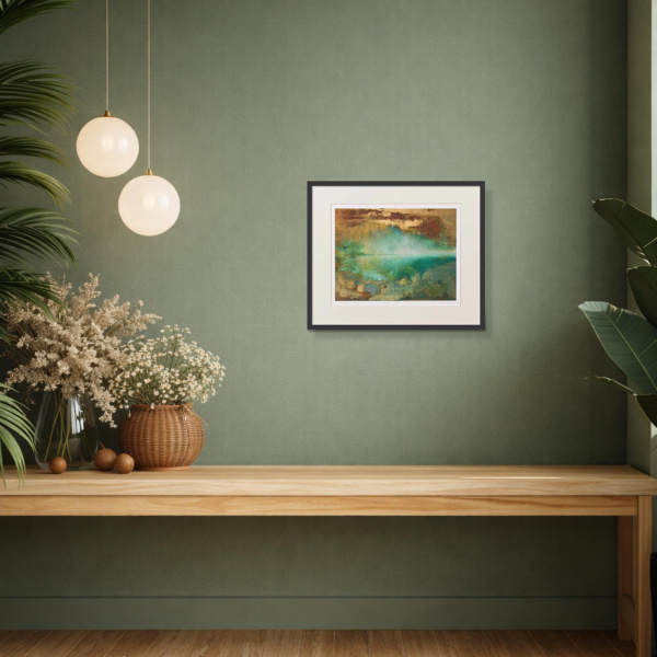 Nordic Light (Edition) by Hiroko Lewis, limited edition print, in room