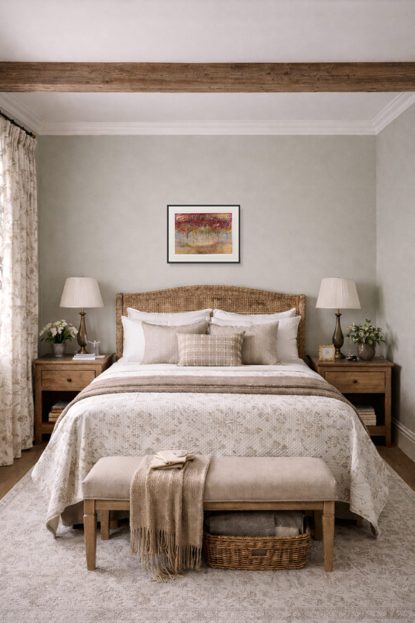 Cloister (Edition) by Hiroko Lewis, limited edition print, in room