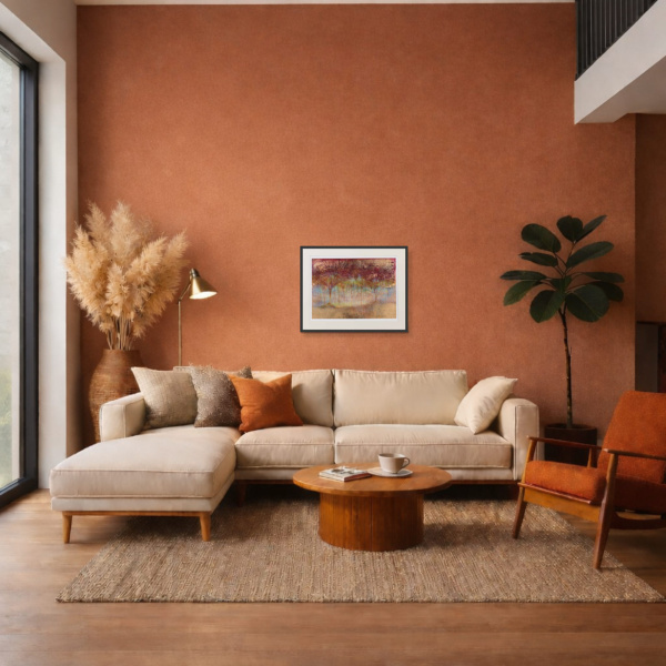 Cloister (Edition) by Hiroko Lewis, limited edition print, in room