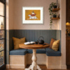 King of the Castle by Sam Toft, limited edition print, in room