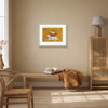 King of the Castle by Sam Toft, limited edition print, in room