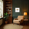 Barkin’ by Chris Ross Williamson, limited edition print, in room
