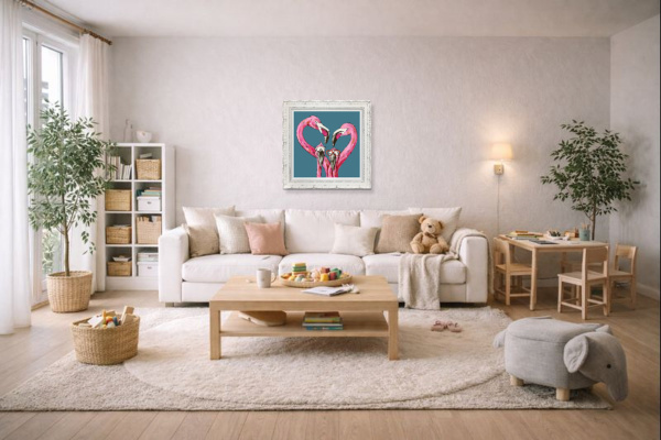 Together Forever by Amy Louise, limited edition print, in room