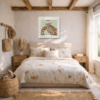 A Tall Trio by Amy Louise, limited edition print, in room