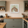 A Tall Trio by Amy Louise, limited edition print, in room