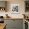 Never Forget by Amy Louise, limited edition print, in room