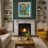 The Tree of Love by Andrei Protsouk, limited edition print, in room