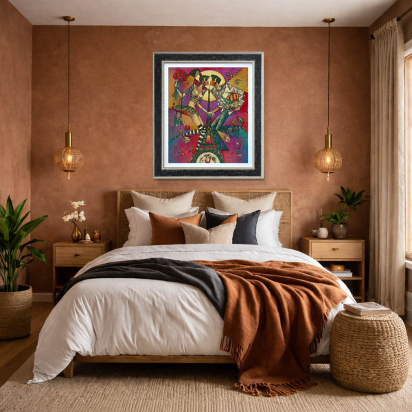 Paris of My Dreams by Andrei Protsouk, limited edition print, in room