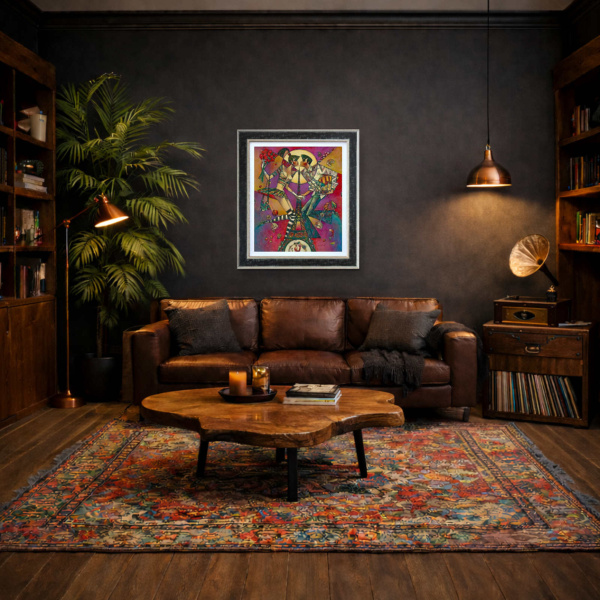 Paris of My Dreams by Andrei Protsouk, limited edition print, in room