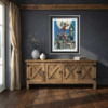 Hounds of the Baskervilles by Andrei Protsouk, limited edition print, in room