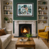 Piano Bar by Andrei Protsouk, limited edition print, in room