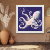 I’d Like To Be by Giles Ward, original painting, in room