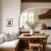 Live Forever by Linda Charles, limited edition print, in room
