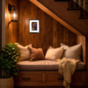 Hotel California by Linda Charles, limited edition print, in room