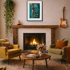 Money, Money, Money by Linda Charles, limited edition print, in room