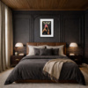 You Give Love a Bad Name by Linda Charles, limited edition print, in room