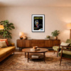 Rocket Man by Linda Charles, limited edition print, in room