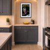 Rocket Man by Linda Charles, limited edition print, in room