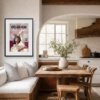 English Rose by Linda Charles, limited edition print, in room