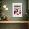 English Rose by Linda Charles, limited edition print, in room