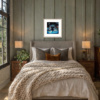 The Whale’s Tale by Gary Walton, limited edition print, in room