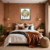 Nirvana by Chuck, limited edition print, in room