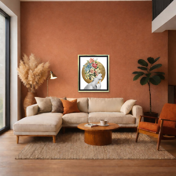 Arcadia by Chuck, limited edition print, in room