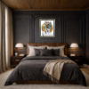 Utopia by Chuck, limited edition print, in room