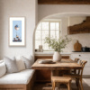 Treetops by Gary Walton, limited edition print, in room
