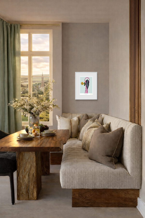Forever Friends by Amy Louise, limited edition print, in room