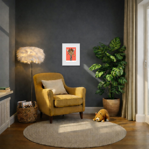 Towering Love by Amy Louise, limited edition print, in room