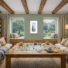 Tugs I by Gary Walton, limited edition print, in room