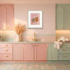 In The Pink…And Lovin’ It! by Sam Toft, limited edition print, in room