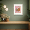 In The Pink…And Lovin’ It! by Sam Toft, limited edition print, in room