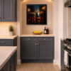 Blue Elegance by Leander, limited edition print, in room