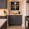 Downtown Urban Glow by Leander, limited edition print, in room