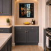 City Metallic Glow by Leander, limited edition print, in room