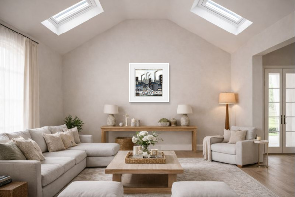 Home Time (Limited Edition) by Sean Durkin, limited edition print, in room
