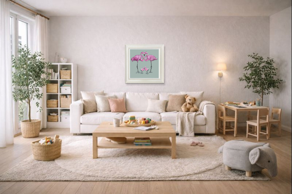 Magic Moments by Amy Louise, limited edition print, in room