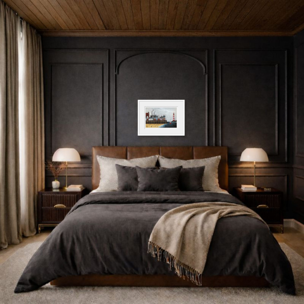 Peekaboo (Limited Edition) by Sean Durkin, limited edition print, in room