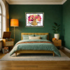Infinite Harmony by Chuck, limited edition print, in room