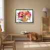Infinite Harmony by Chuck, limited edition print, in room