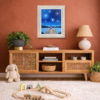 Celebrating Our Love by Michael Abrams, limited edition print, in room