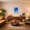 Celebrating Our Love by Michael Abrams, limited edition print, in room